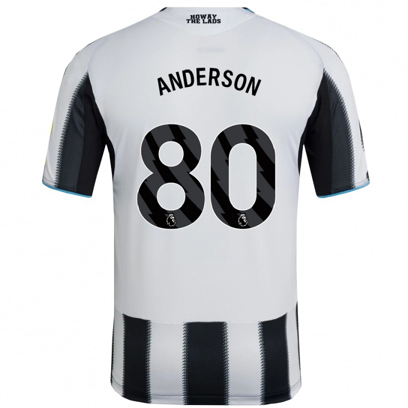 Danxen Dámské Will Anderson #80 Černá Bílá Domů Hráčské Dresy 2025/26 Dres