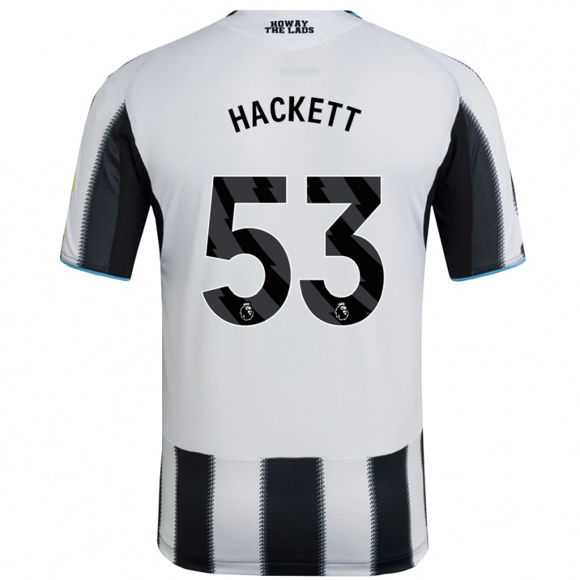 Danxen Dámské Jordan Hackett #53 Černá Bílá Domů Hráčské Dresy 2025/26 Dres
