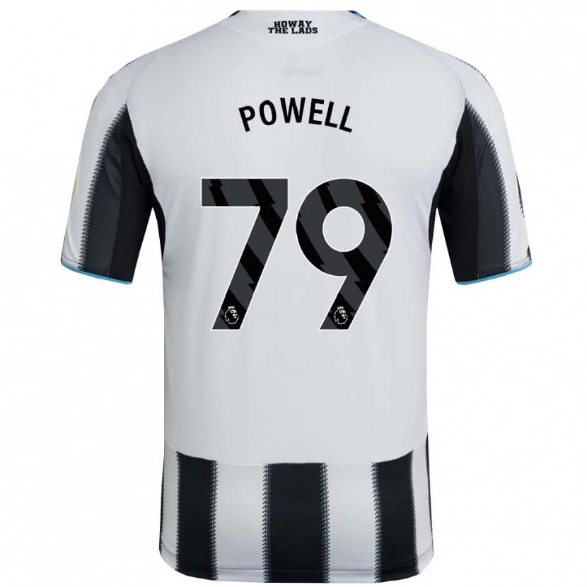 Danxen Dámské Rory Powell #79 Černá Bílá Domů Hráčské Dresy 2025/26 Dres
