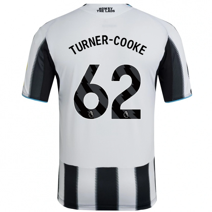 Danxen Dámské Jay Turner-Cooke #62 Černá Bílá Domů Hráčské Dresy 2025/26 Dres