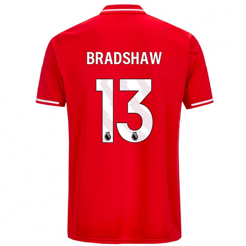 Danxen Dámské Kanye Bradshaw #13 Červená Bílá Domů Hráčské Dresy 2025/26 Dres
