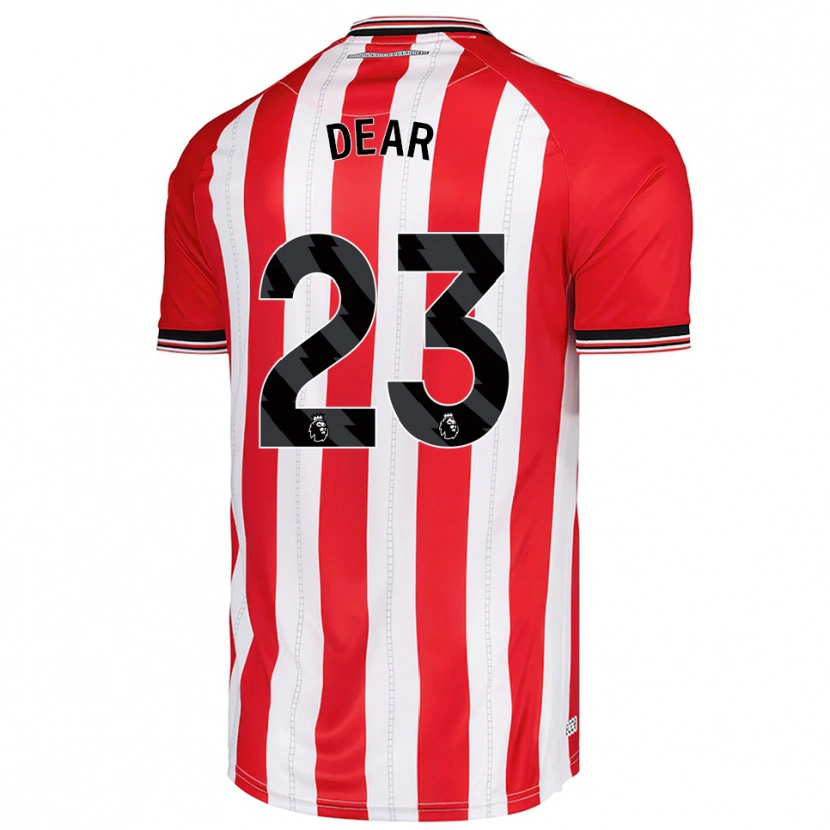 Danxen Dámské Jenna Dear #23 Červená Bílá Domů Hráčské Dresy 2025/26 Dres