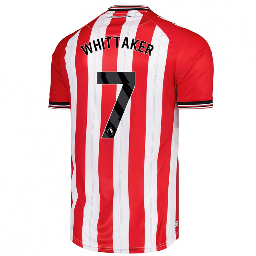 Danxen Dámské Jack Whittaker #7 Červená Bílá Domů Hráčské Dresy 2025/26 Dres