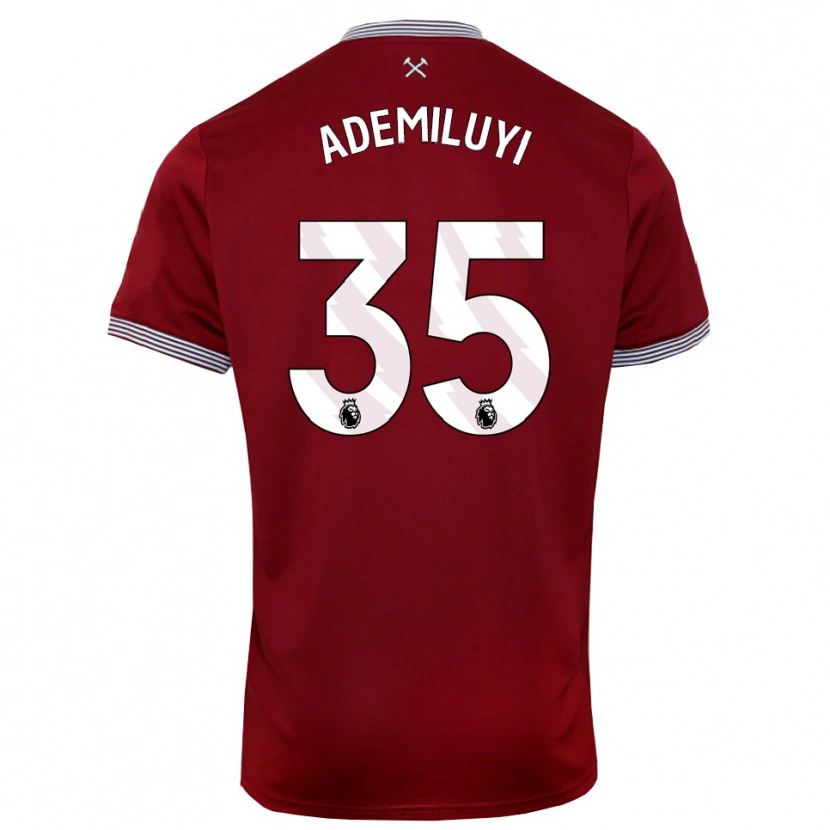 Danxen Dámské Princess Ademiluyi #35 Burgundská Bílá Domů Hráčské Dresy 2025/26 Dres