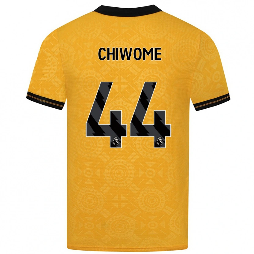 Danxen Dámské Leon Chiwome #44 Žlutá Černá Domů Hráčské Dresy 2025/26 Dres