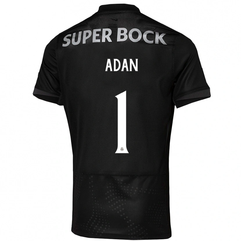 Danxen Dámské Antonio Adan #1 Černá Bílá Daleko Hráčské Dresy 2025/26 Dres