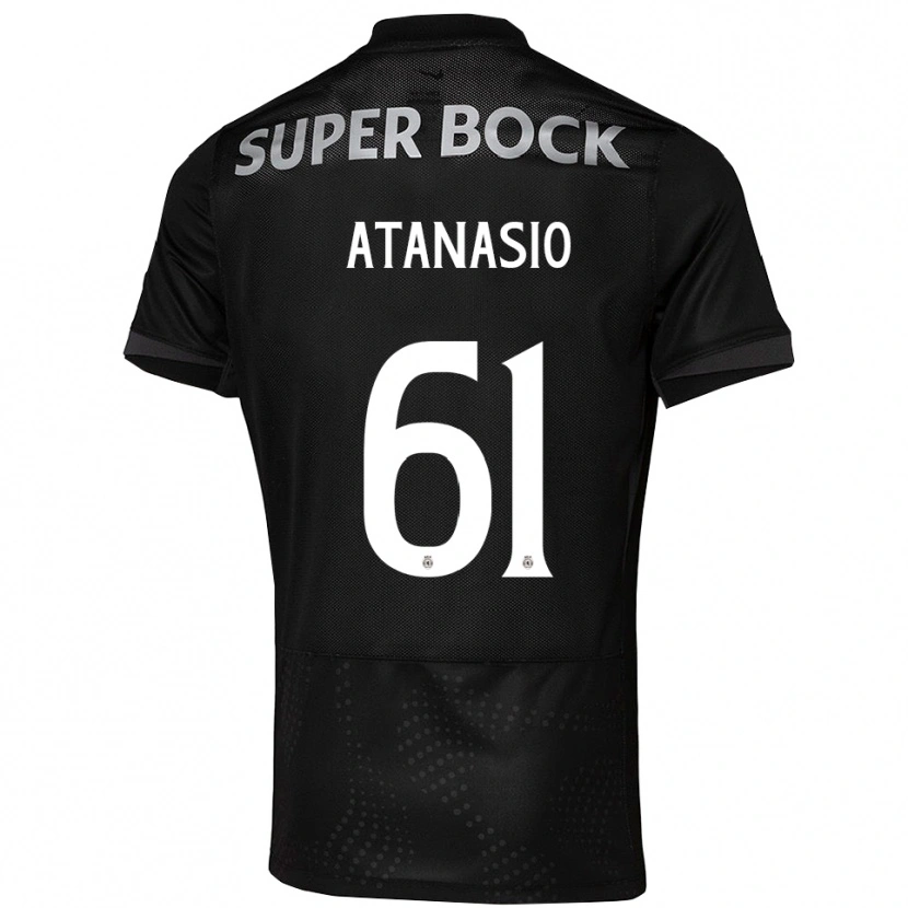 Danxen Dámské Atanásio #61 Černá Bílá Daleko Hráčské Dresy 2025/26 Dres