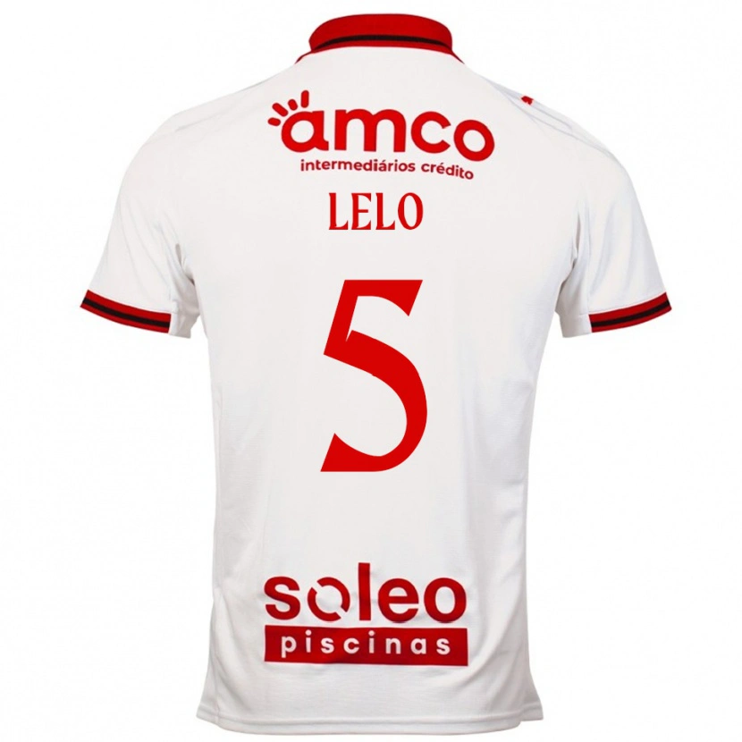 Danxen Dámské Leonardo Lelo #5 Bílá Červená Daleko Hráčské Dresy 2025/26 Dres