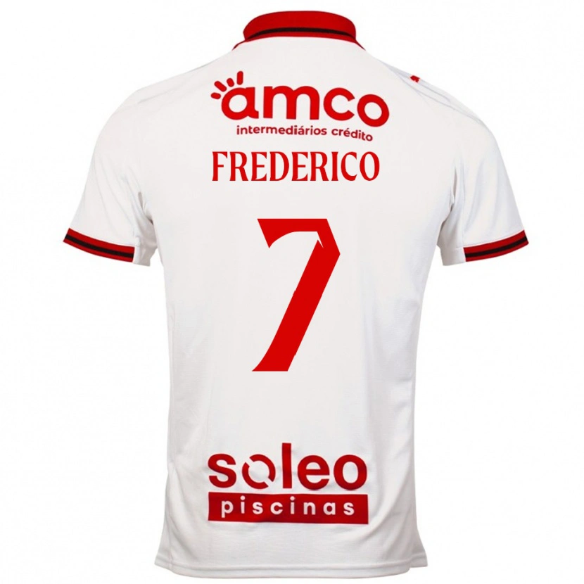 Danxen Dámské Fredy #7 Bílá Červená Daleko Hráčské Dresy 2025/26 Dres