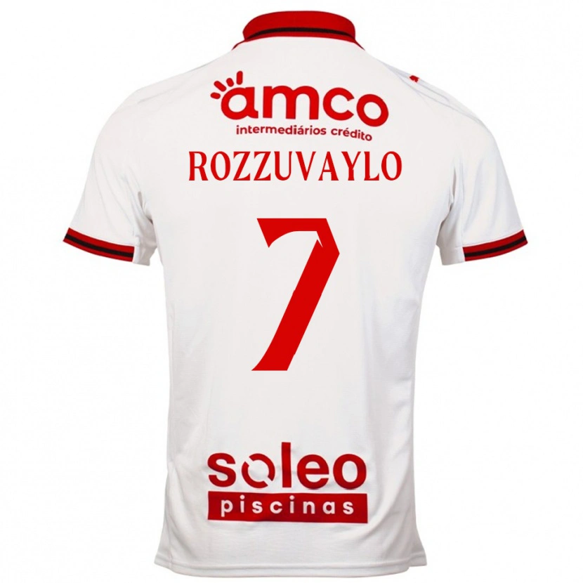Danxen Dámské Dani Rozzuvaylo #7 Bílá Červená Daleko Hráčské Dresy 2025/26 Dres