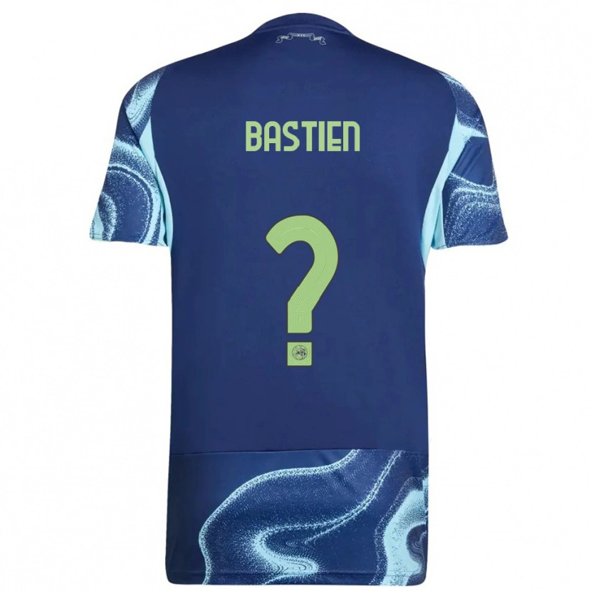 Danxen Dámské Joshua Bastien #0 Tmavě Modrá Nebesky Modrá Daleko Hráčské Dresy 2025/26 Dres