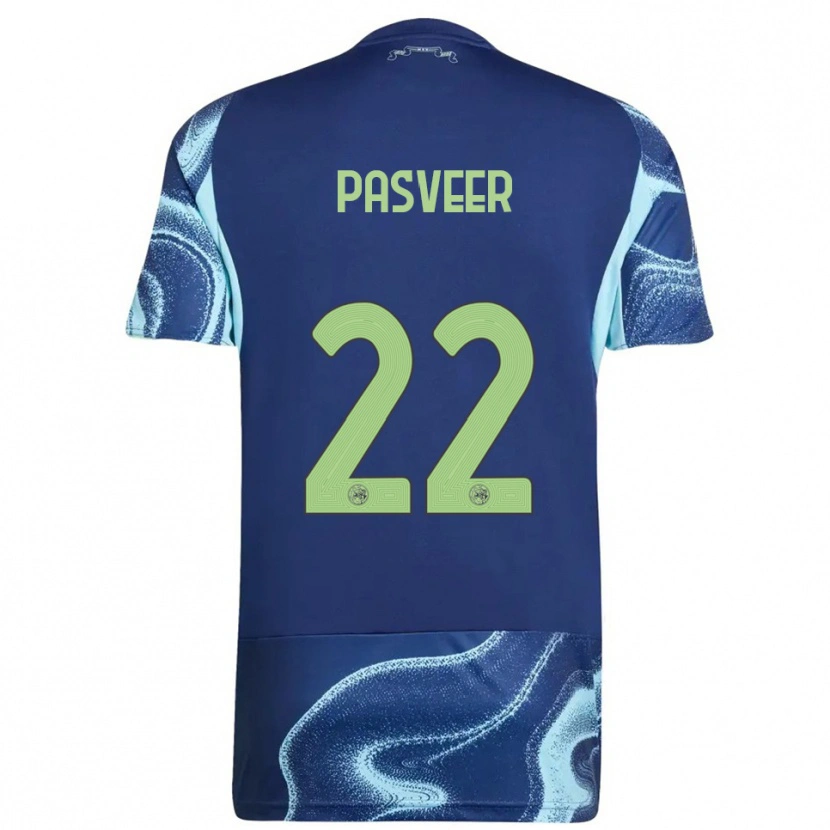 Danxen Dámské Remko Pasveer #22 Tmavě Modrá Nebesky Modrá Daleko Hráčské Dresy 2025/26 Dres