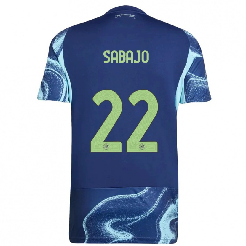 Danxen Dámské Quinty Sabajo #22 Tmavě Modrá Nebesky Modrá Daleko Hráčské Dresy 2025/26 Dres
