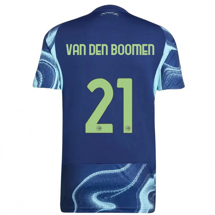 Danxen Dámské Branco Van Den Boomen #21 Tmavě Modrá Nebesky Modrá Daleko Hráčské Dresy 2025/26 Dres