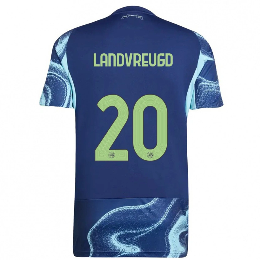 Danxen Dámské Nafairon Landvreugd #20 Tmavě Modrá Nebesky Modrá Daleko Hráčské Dresy 2025/26 Dres