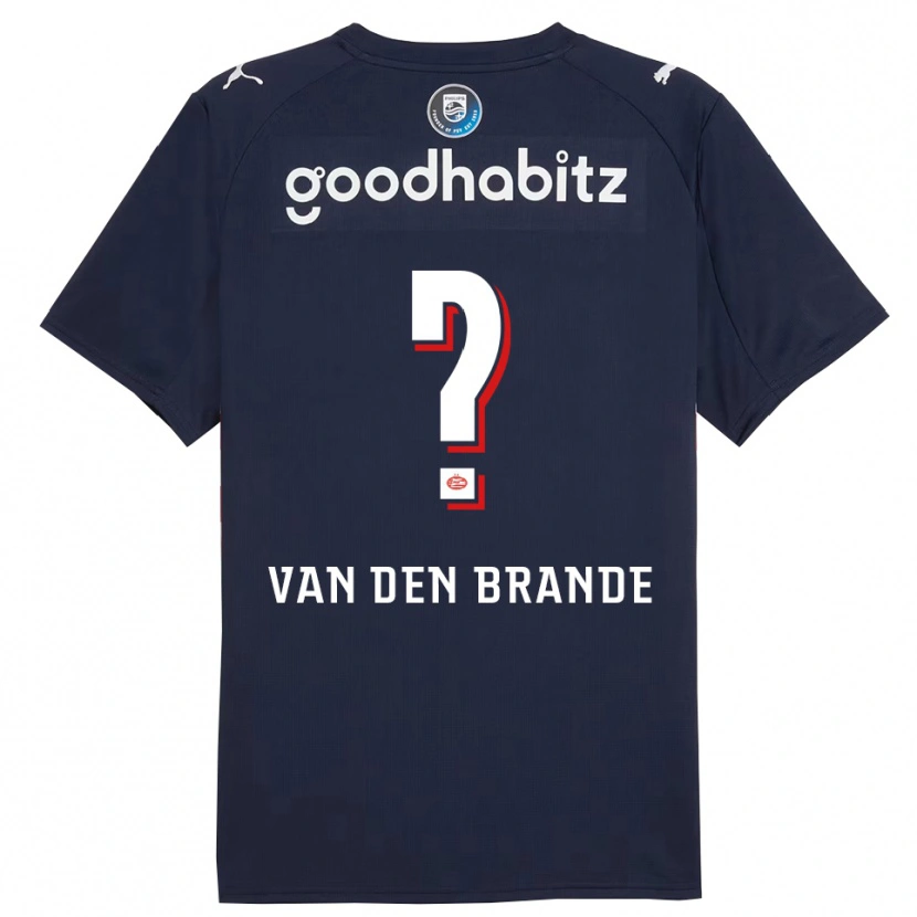 Danxen Dámské Daan Van Den Brande #0 Tmavě Modrá Bílá Daleko Hráčské Dresy 2025/26 Dres