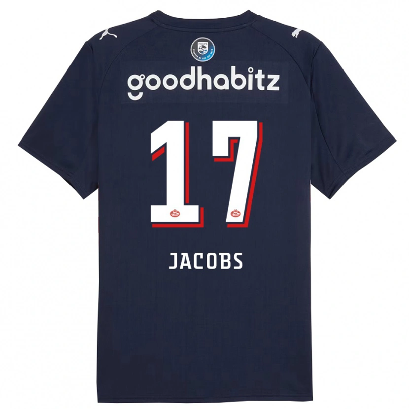 Danxen Dámské Lore Jacobs #17 Tmavě Modrá Bílá Daleko Hráčské Dresy 2025/26 Dres