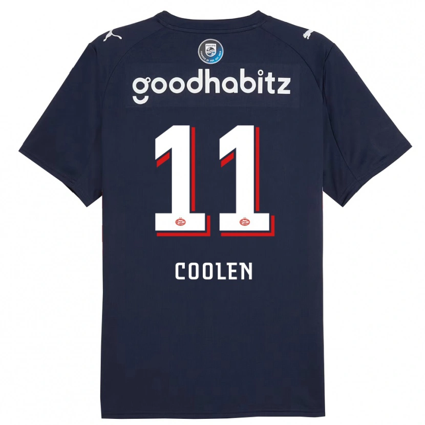 Danxen Dámské Nadia Coolen #11 Tmavě Modrá Bílá Daleko Hráčské Dresy 2025/26 Dres