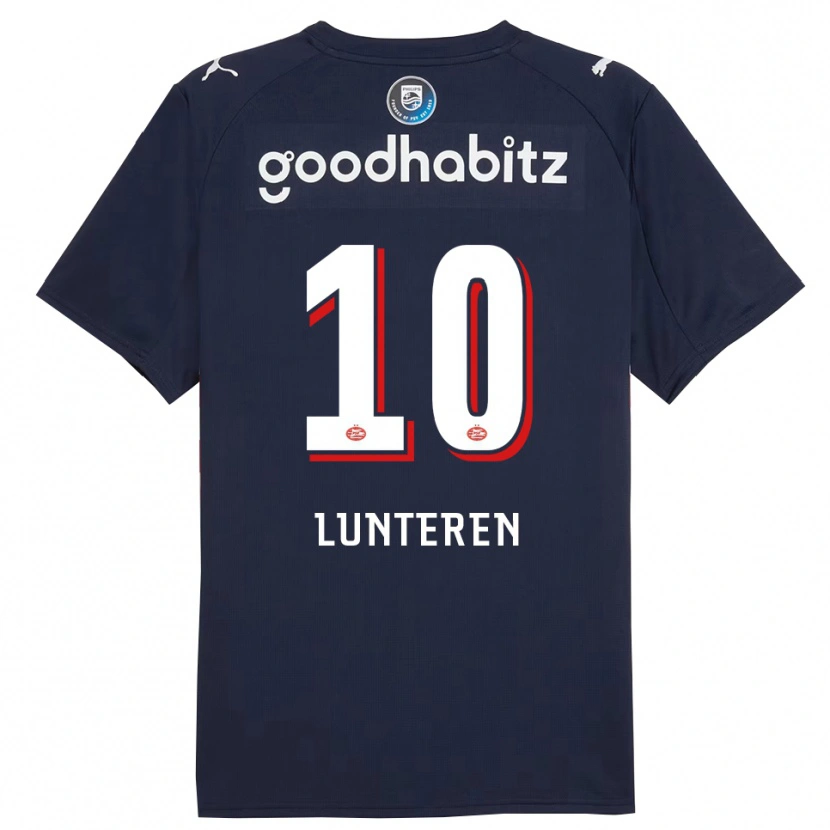 Danxen Dámské Desiree Van Lunteren #10 Tmavě Modrá Bílá Daleko Hráčské Dresy 2025/26 Dres