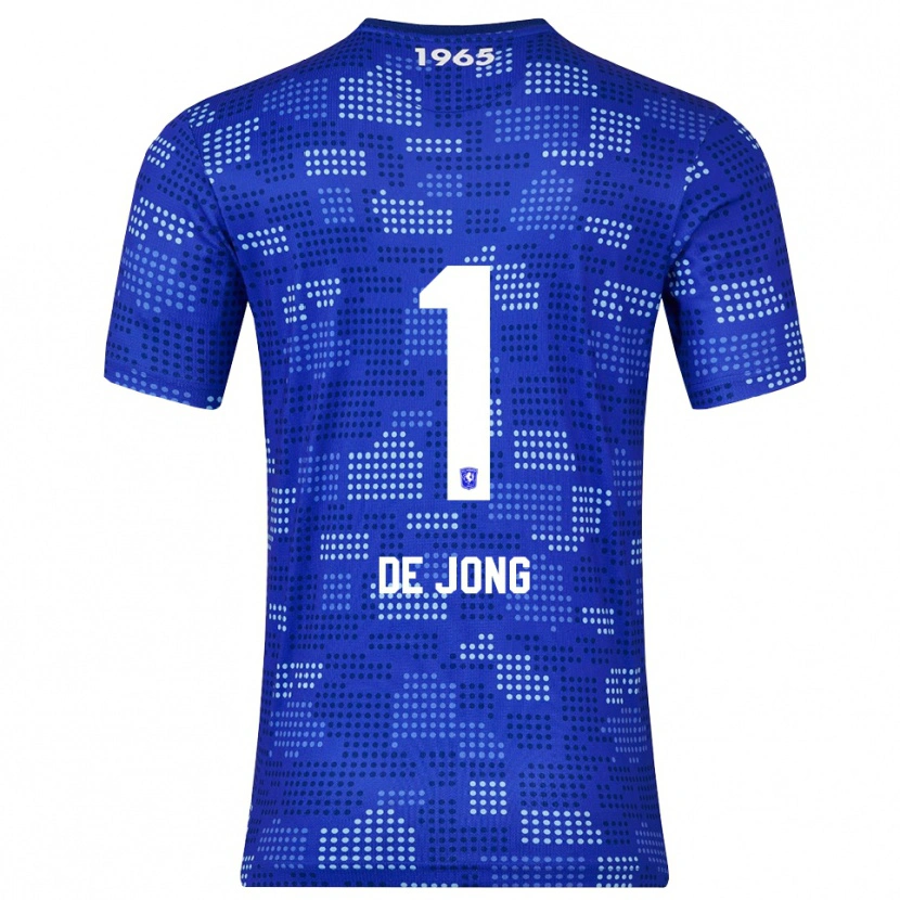Danxen Dámské Danielle De Jong #1 Modrá Nebesky Modrá Daleko Hráčské Dresy 2025/26 Dres