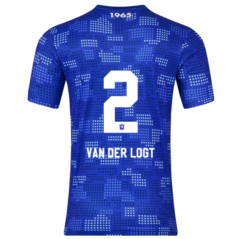 Danxen Dámské Jim Van Der Logt #2 Modrá Nebesky Modrá Daleko Hráčské Dresy 2025/26 Dres