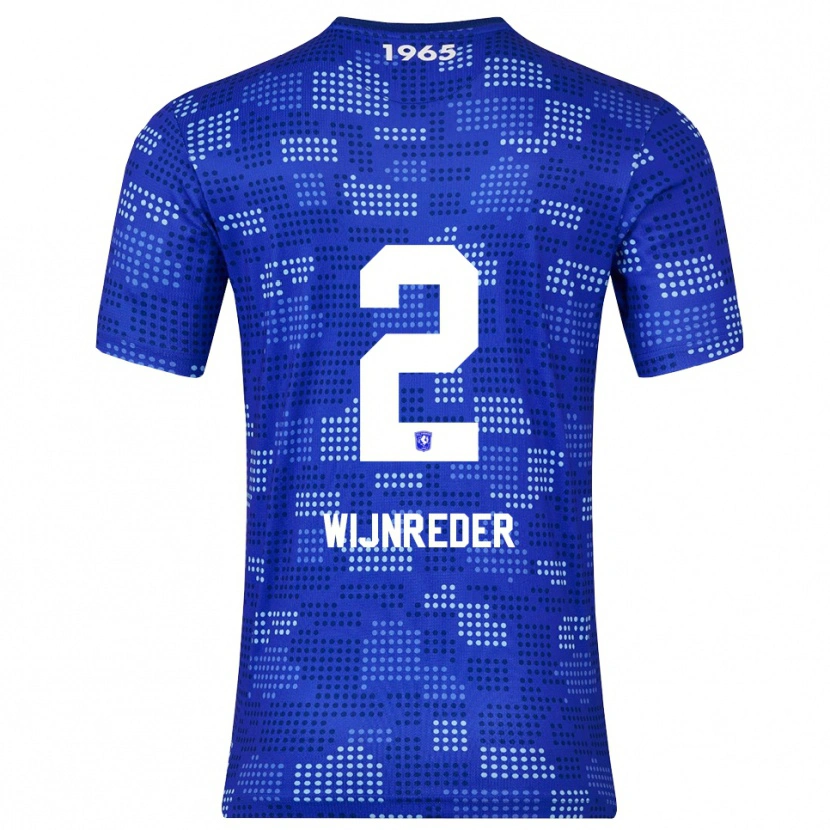 Danxen Dámské Jeppe Wijnreder #2 Modrá Nebesky Modrá Daleko Hráčské Dresy 2025/26 Dres