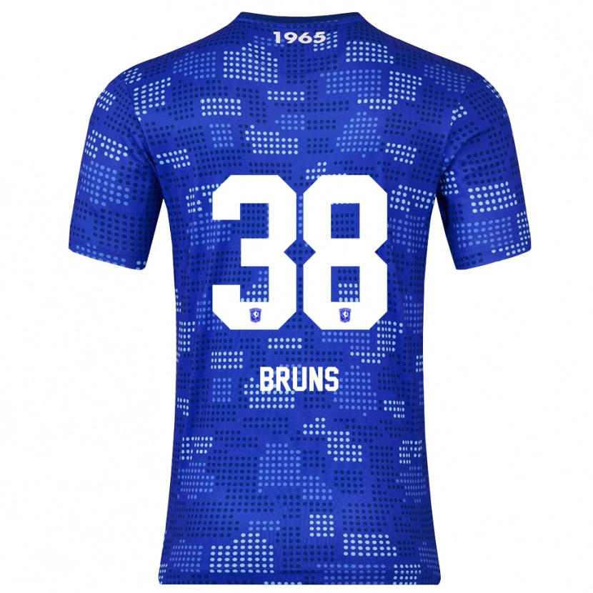 Danxen Dámské Max Bruns #38 Modrá Nebesky Modrá Daleko Hráčské Dresy 2025/26 Dres