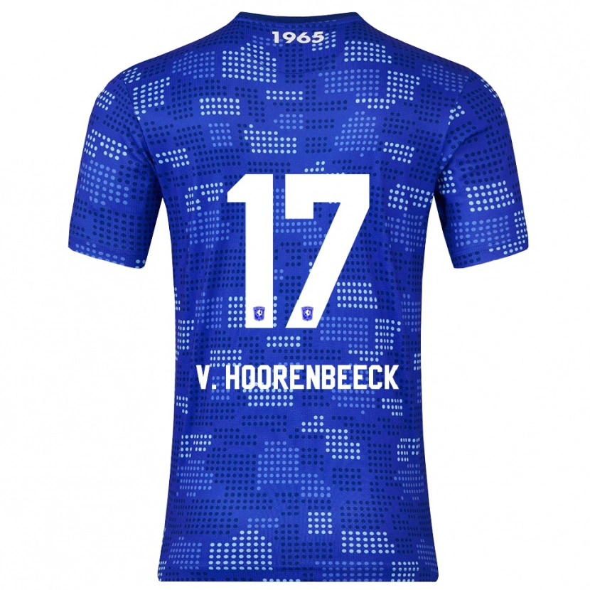 Danxen Dámské Alec Van Hoorenbeeck #17 Modrá Nebesky Modrá Daleko Hráčské Dresy 2025/26 Dres