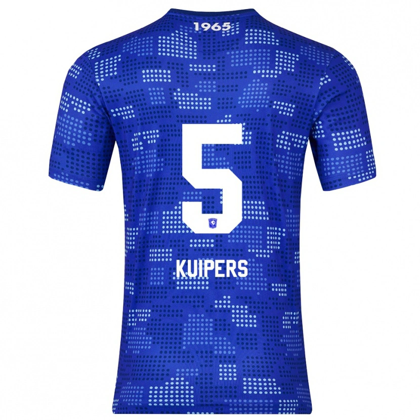 Danxen Dámské Bas Kuipers #5 Modrá Nebesky Modrá Daleko Hráčské Dresy 2025/26 Dres