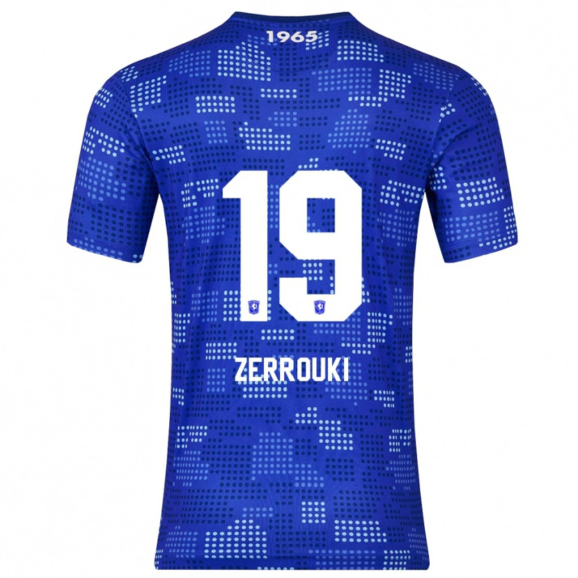 Danxen Dámské Ramiz Zerrouki #19 Modrá Nebesky Modrá Daleko Hráčské Dresy 2025/26 Dres