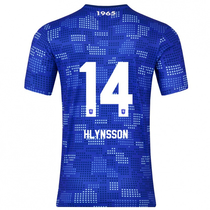 Danxen Dámské Kristian Hlynsson #14 Modrá Nebesky Modrá Daleko Hráčské Dresy 2025/26 Dres