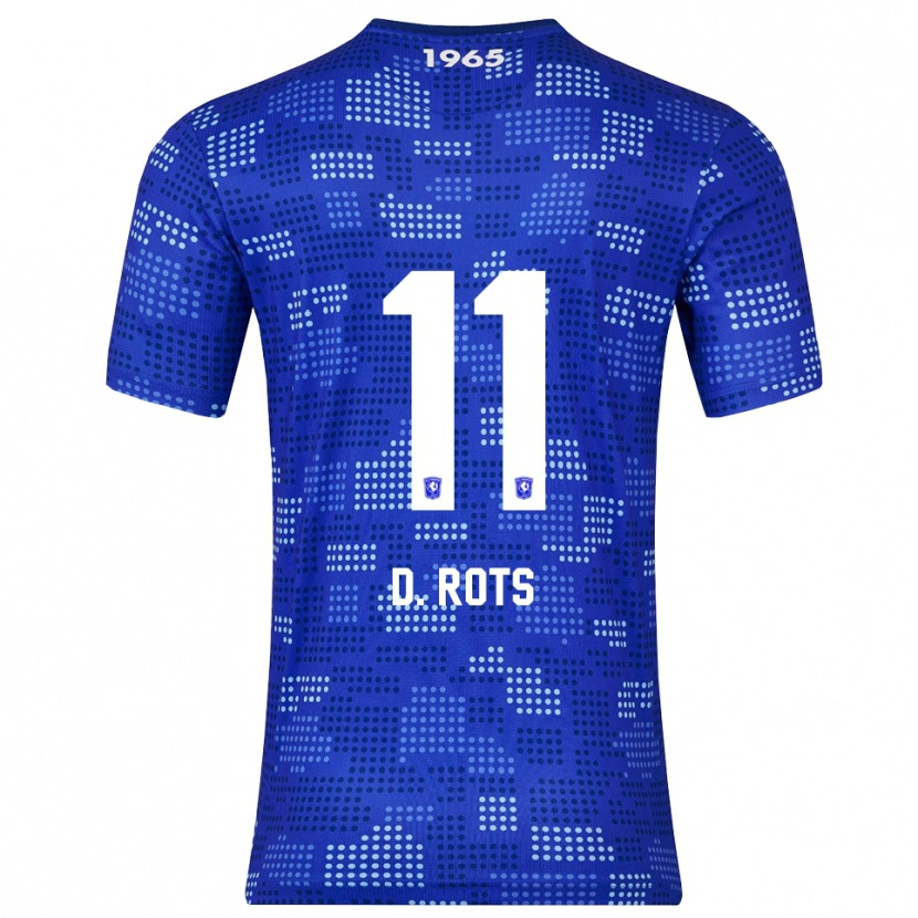 Danxen Dámské Daan Rots #11 Modrá Nebesky Modrá Daleko Hráčské Dresy 2025/26 Dres