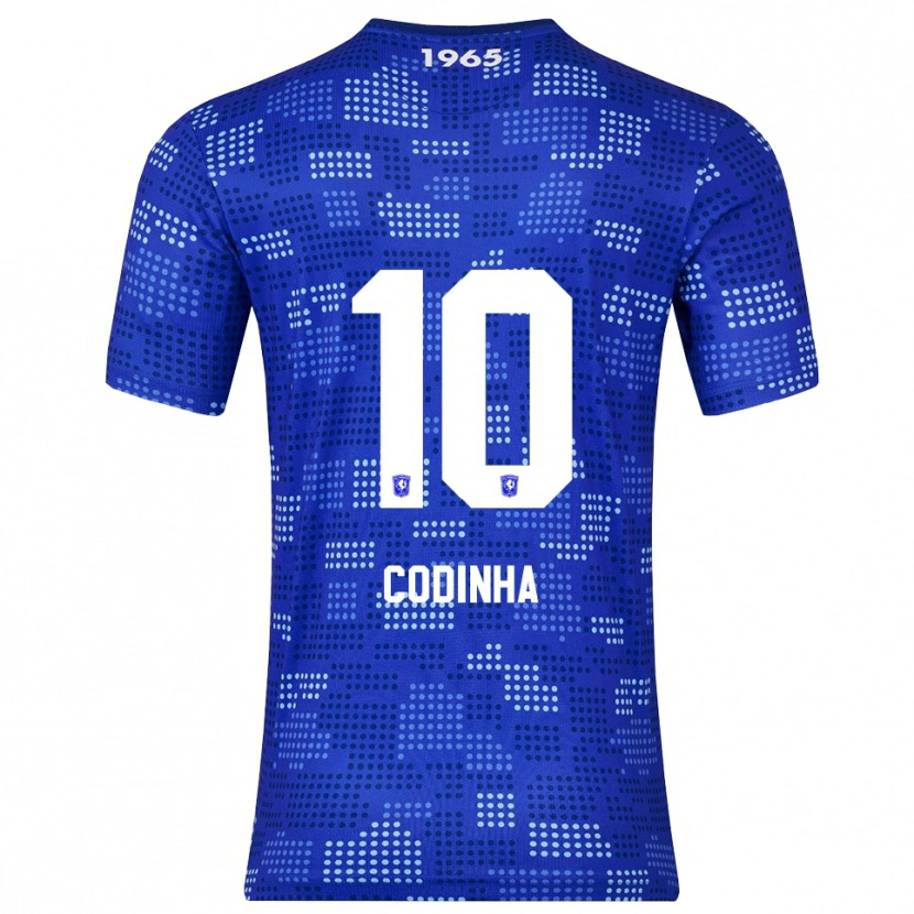 Danxen Dámské Tiago Codinha #10 Modrá Nebesky Modrá Daleko Hráčské Dresy 2025/26 Dres