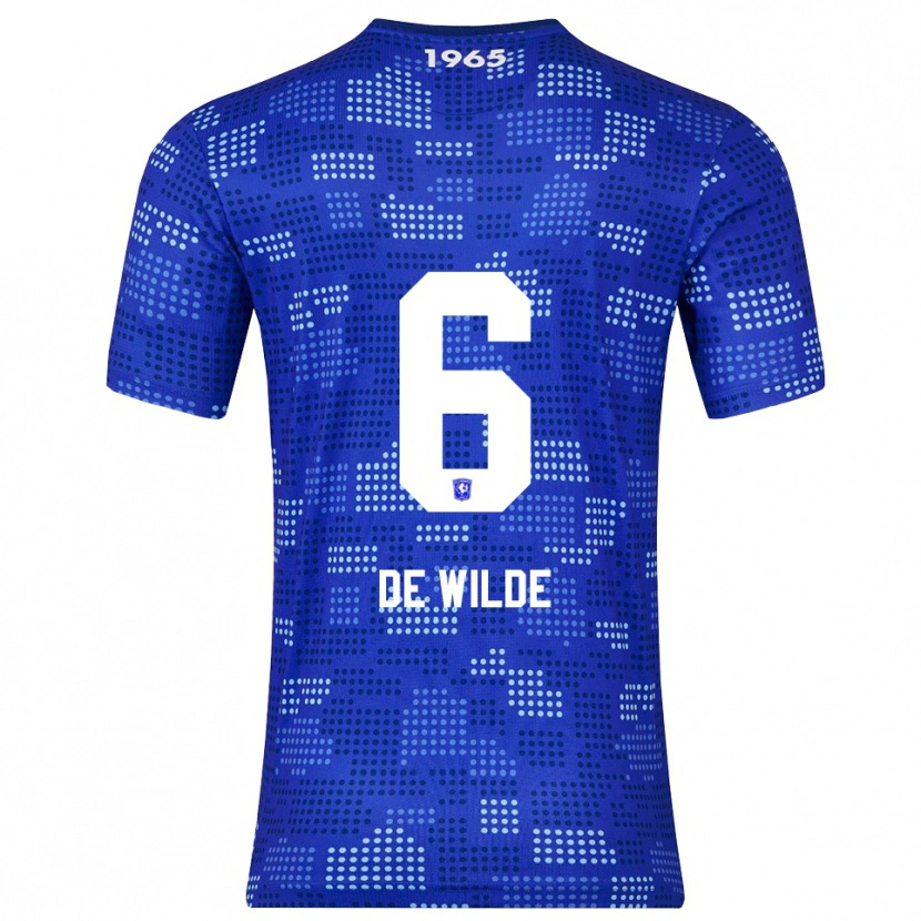 Danxen Dámské Morris De Wilde #6 Modrá Nebesky Modrá Daleko Hráčské Dresy 2025/26 Dres