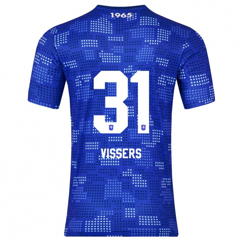Danxen Dámské Kiki Vissers #31 Modrá Nebesky Modrá Daleko Hráčské Dresy 2025/26 Dres
