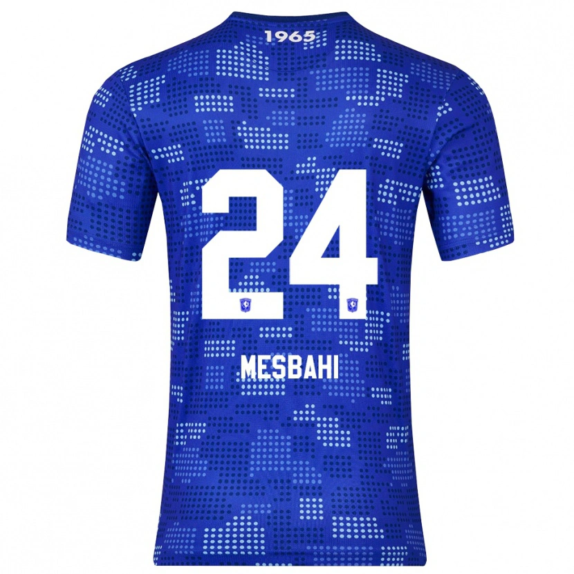 Danxen Dámské Juliën Mesbahi #24 Modrá Nebesky Modrá Daleko Hráčské Dresy 2025/26 Dres