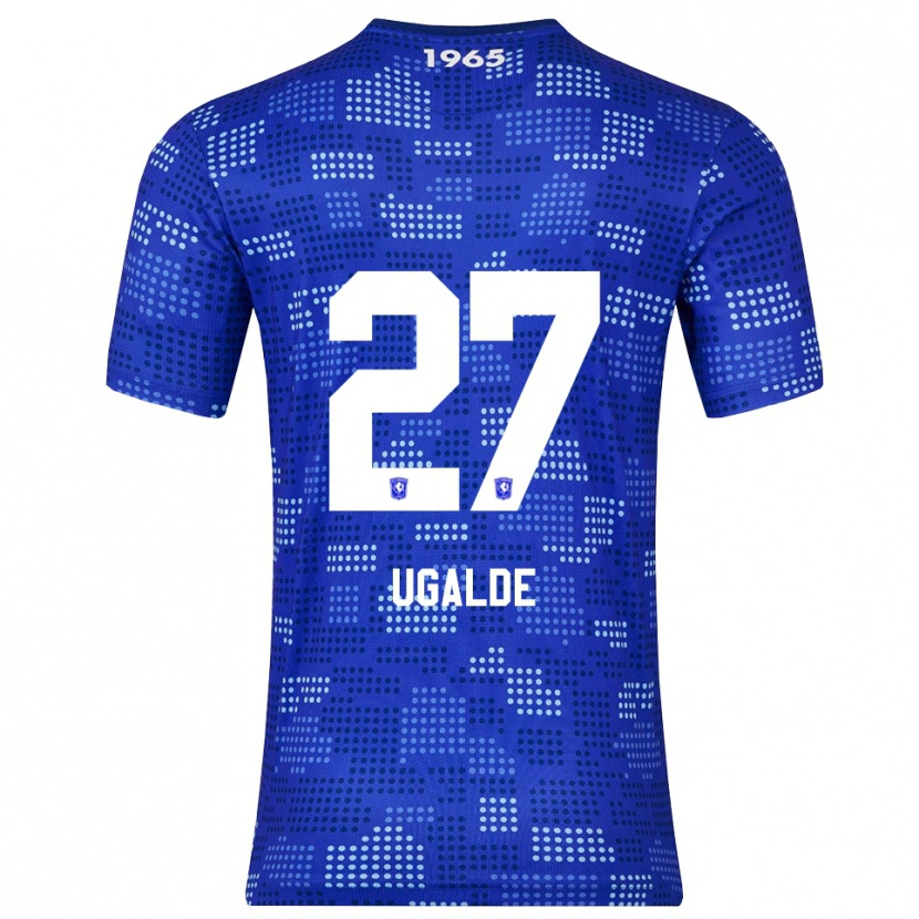 Danxen Dámské Manfred Ugalde #27 Modrá Nebesky Modrá Daleko Hráčské Dresy 2025/26 Dres