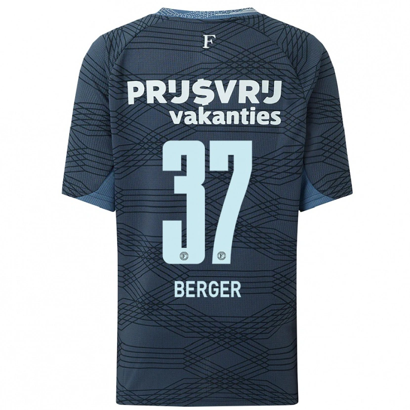 Danxen Dámské Mannou Berger #37 Černá Šedá Daleko Hráčské Dresy 2025/26 Dres