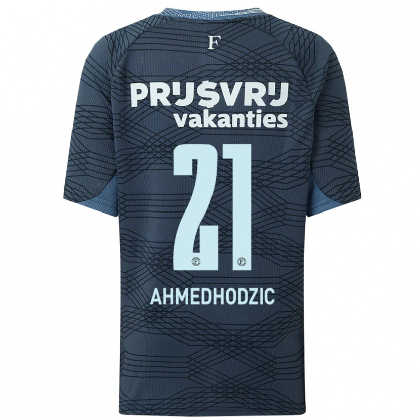 Danxen Dámské Anel Ahmedhodzic #21 Černá Šedá Daleko Hráčské Dresy 2025/26 Dres