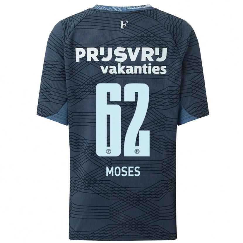 Danxen Dámské Troy Moses #62 Černá Šedá Daleko Hráčské Dresy 2025/26 Dres