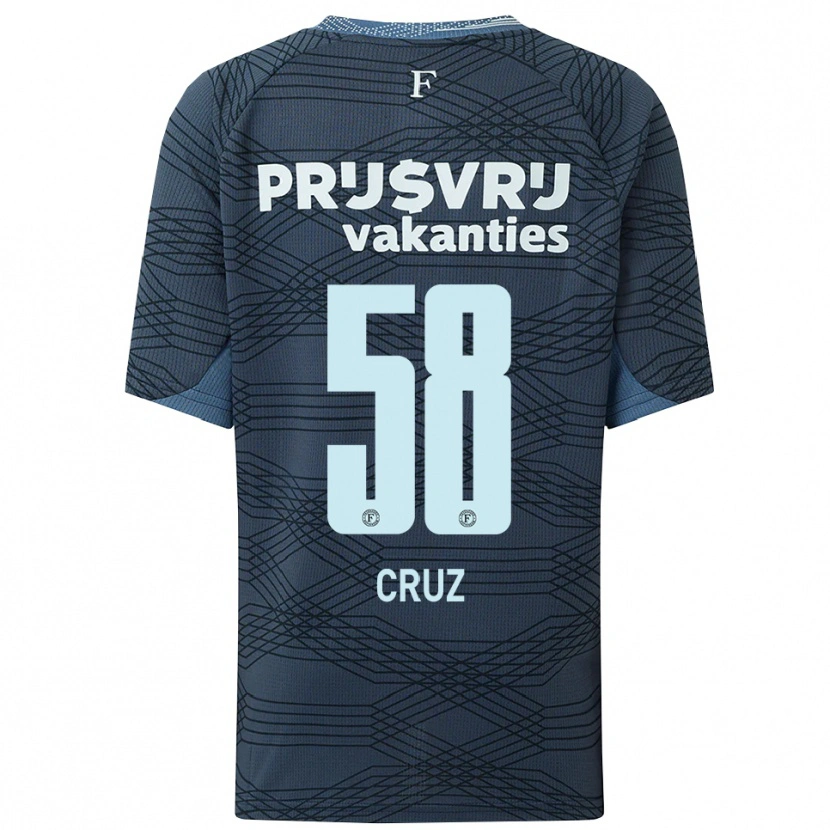 Danxen Dámské Marley Cruz #58 Černá Šedá Daleko Hráčské Dresy 2025/26 Dres