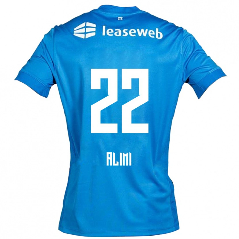 Danxen Dámské Fadil Alimi #22 Modrá Bílá Daleko Hráčské Dresy 2025/26 Dres