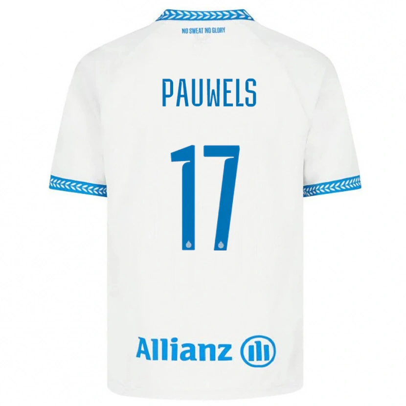 Danxen Dámské Fleur Pauwels #17 Modrá Bílá Daleko Hráčské Dresy 2025/26 Dres