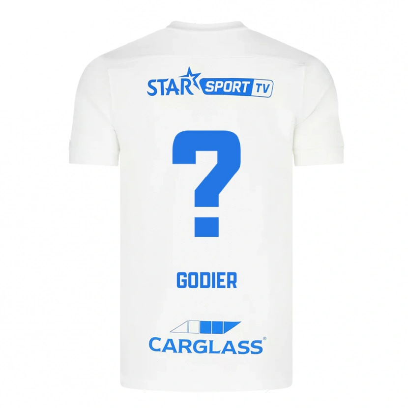 Danxen Dámské Chelsea Godier #0 Bílá Modrá Daleko Hráčské Dresy 2025/26 Dres