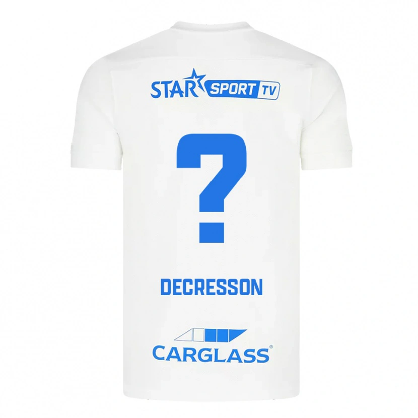 Danxen Dámské Lino Decresson #0 Bílá Modrá Daleko Hráčské Dresy 2025/26 Dres
