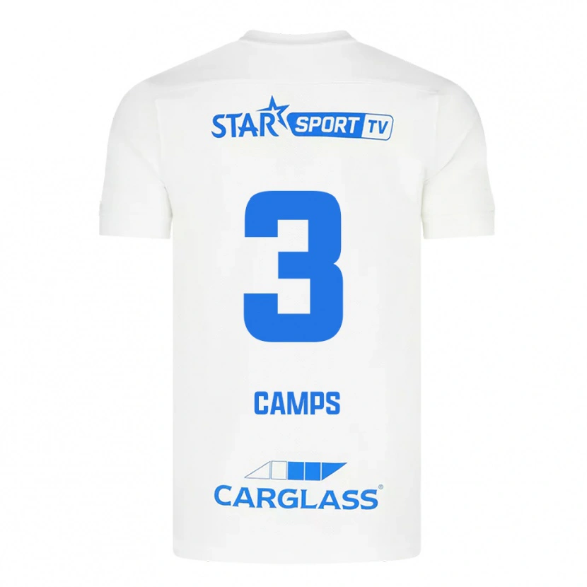 Danxen Dámské Romy Camps #3 Bílá Modrá Daleko Hráčské Dresy 2025/26 Dres