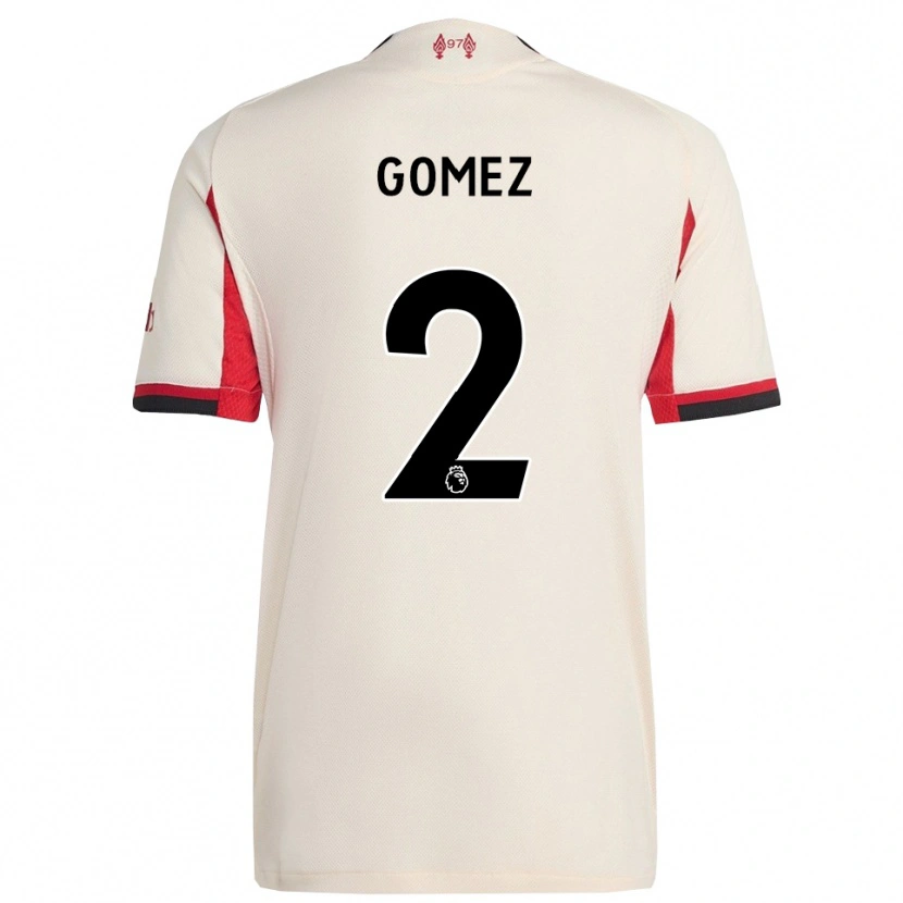 Danxen Dámské Joe Gomez #2 Bílá Černá Daleko Hráčské Dresy 2025/26 Dres