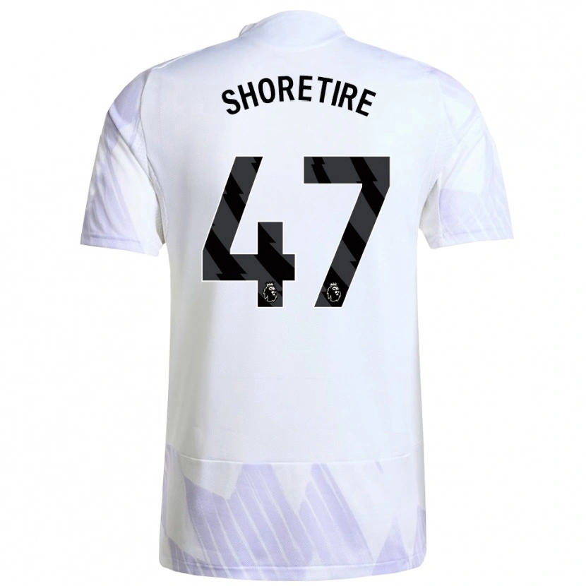 Danxen Dámské Shola Shoretire #47 Bílá Fialová Fialová Daleko Hráčské Dresy 2025/26 Dres