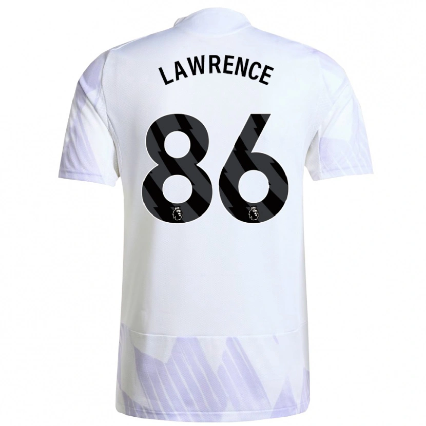 Danxen Dámské Marcus Lawrence #86 Bílá Fialová Fialová Daleko Hráčské Dresy 2025/26 Dres