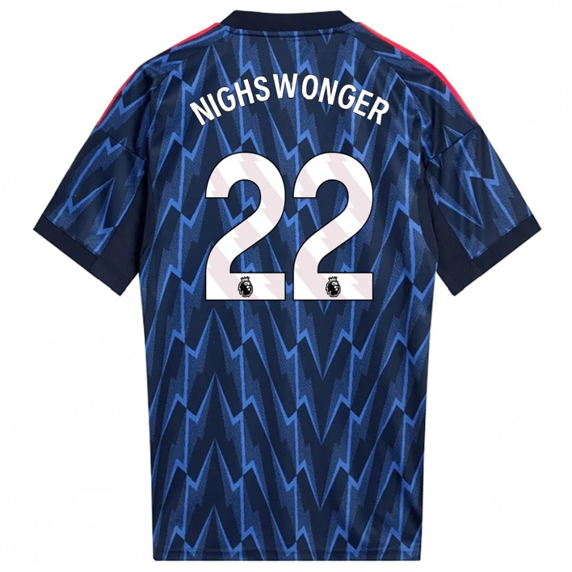 Danxen Dámské Jenna Nighswonger #22 Tmavě Modrá Červená Daleko Hráčské Dresy 2025/26 Dres